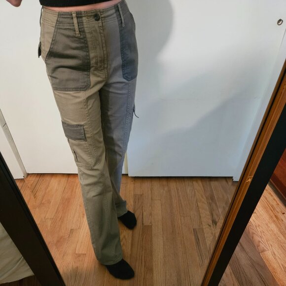 Green Cargo Pants - Picture 1 of 5